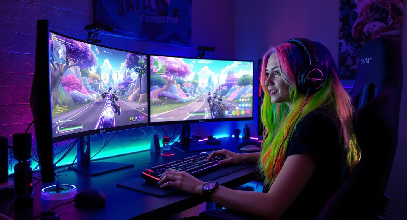 A gaming username stylized with the full width converter